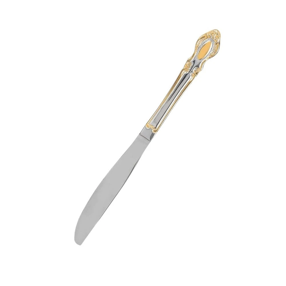 Cuchillo Acero Inoxidable Dorado