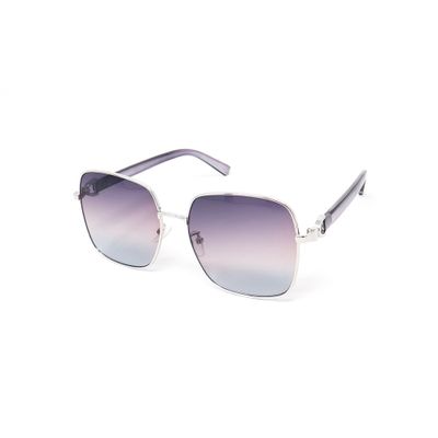 Lentes polarizados para hombre cuadrados de metal anti luz azul - Miniso