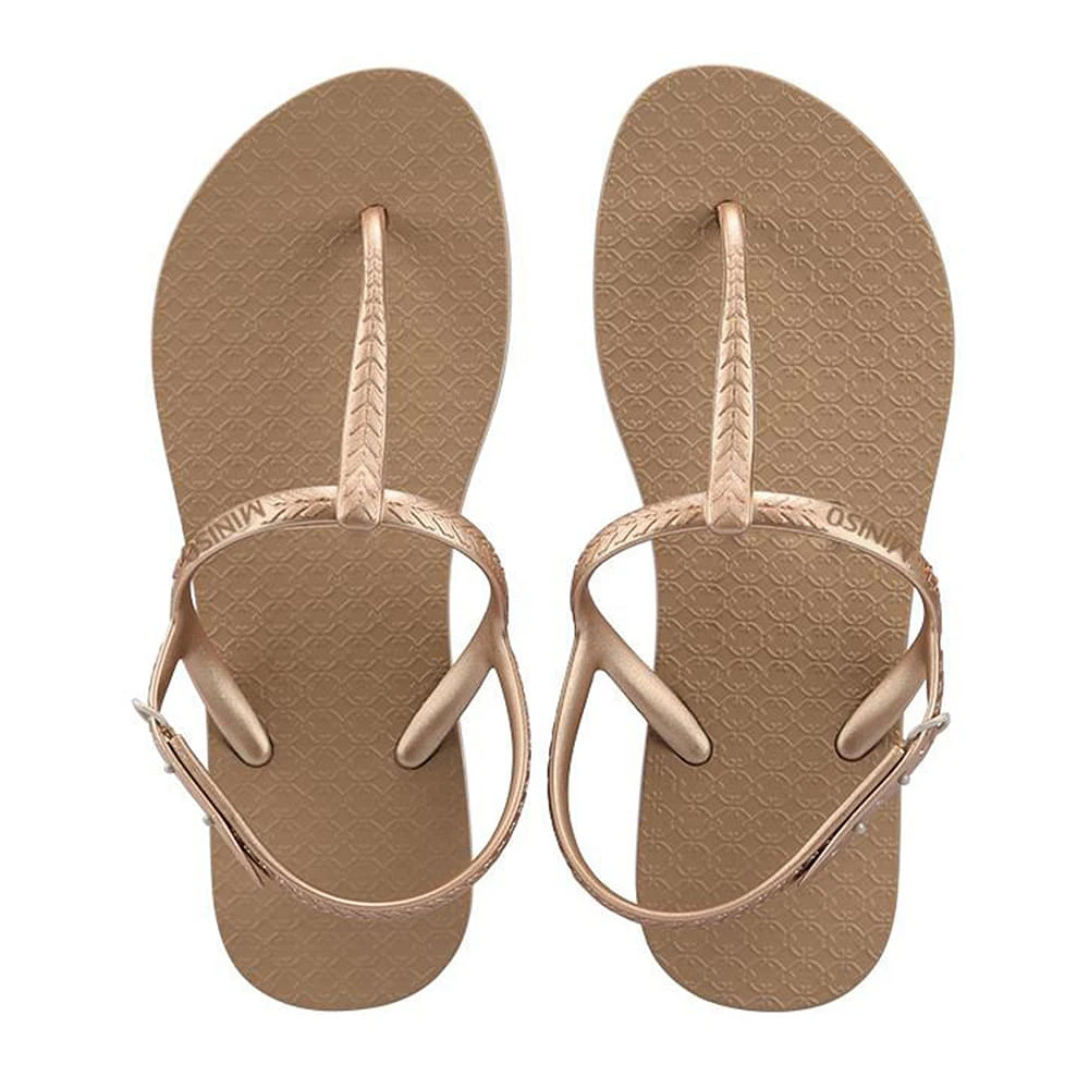 Sandalias Clásicas Para Mujer Café 35-36CM