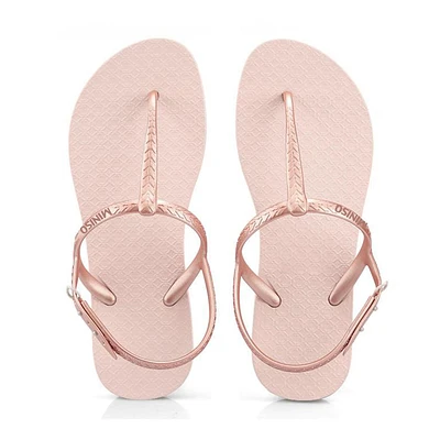 Sandalias Clásicas Para Mujer Rosa 35-36CM