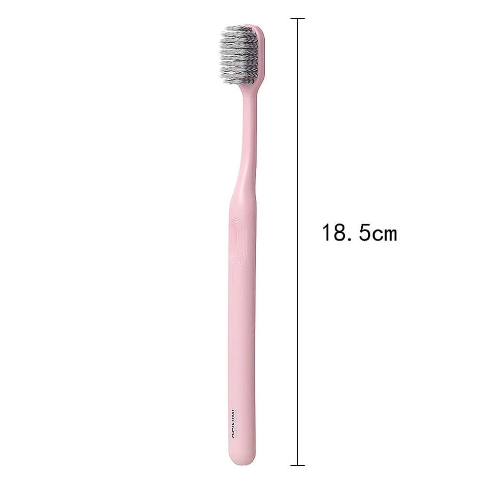 Paquete De Cepillos Dentales Rosa 18.5 cm 3 Piezas