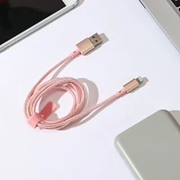 Cable De Carga USB a Lightning Rosa 1 M