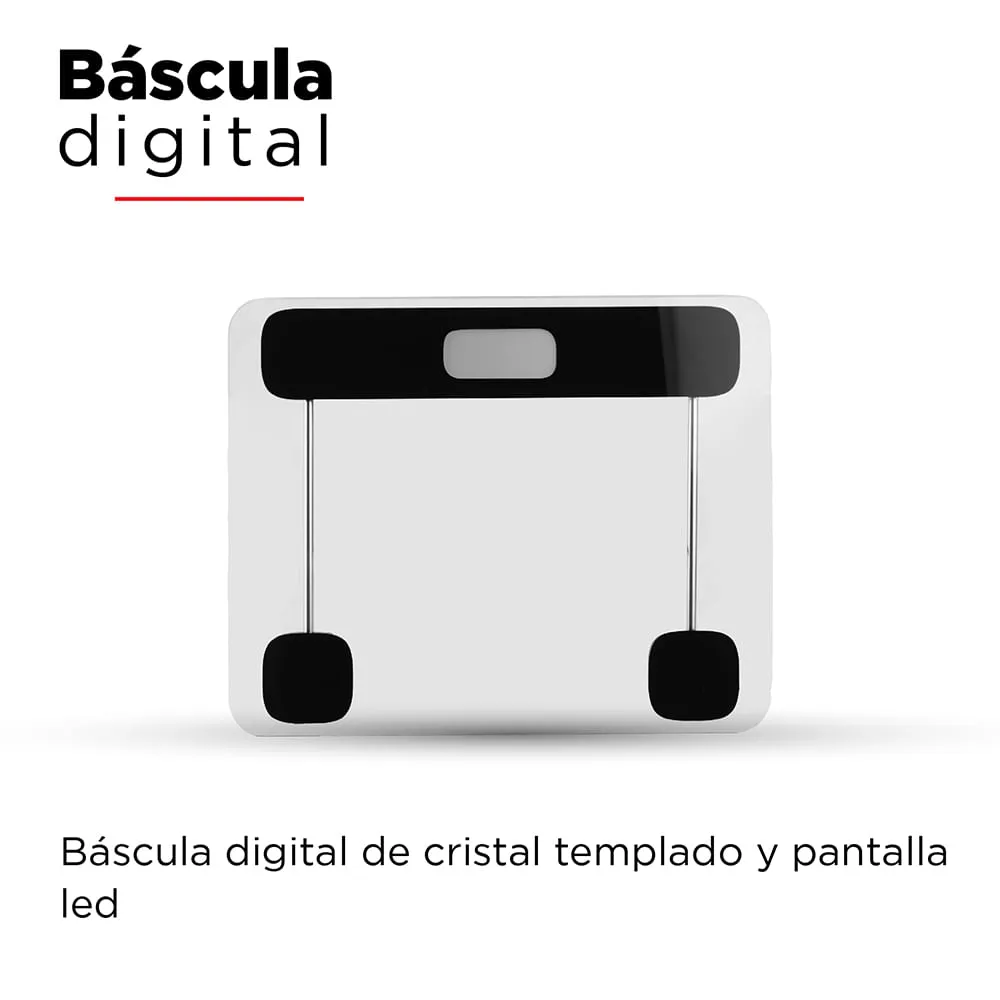 Mini báscula digital de peso corporal para el suelo del baño