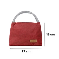 Lonchera Roja 27x16x19 cm