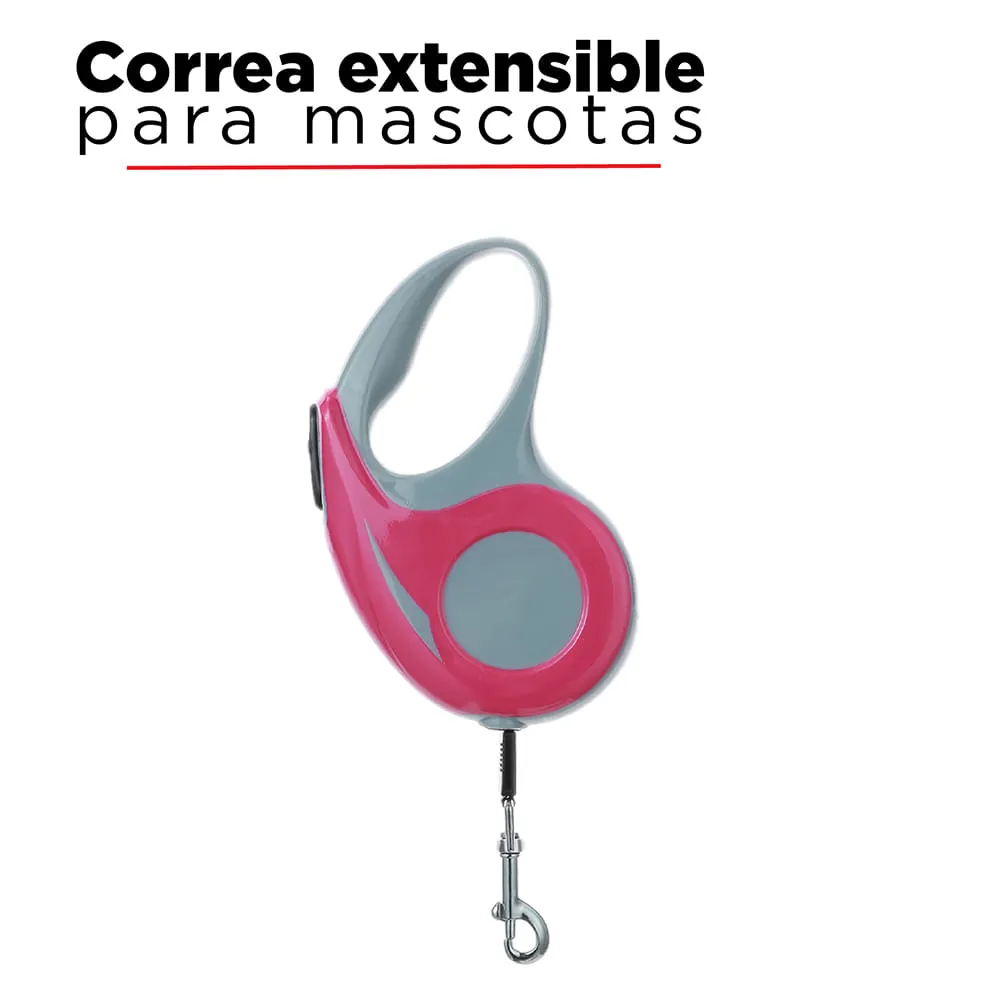 Correa mascota logo Lola rosa