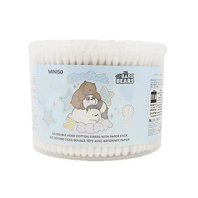 Cotonetes We Bare Bears Doble Cabeza 400 Piezas