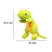 Peluche Para Mascota Dinosaurio 100% Poliéster 35.5x13 cm