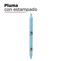 Set Plumas De Pingüino Sr. Miniso Tinta Azul 0.5 mm 2 Piezas