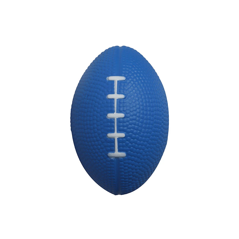 Pelota Anti-Estrés Rugby Azul 10x10 cm