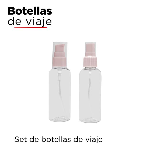 Kit de Botellas de Viaje Fruit 2.0 Fresa