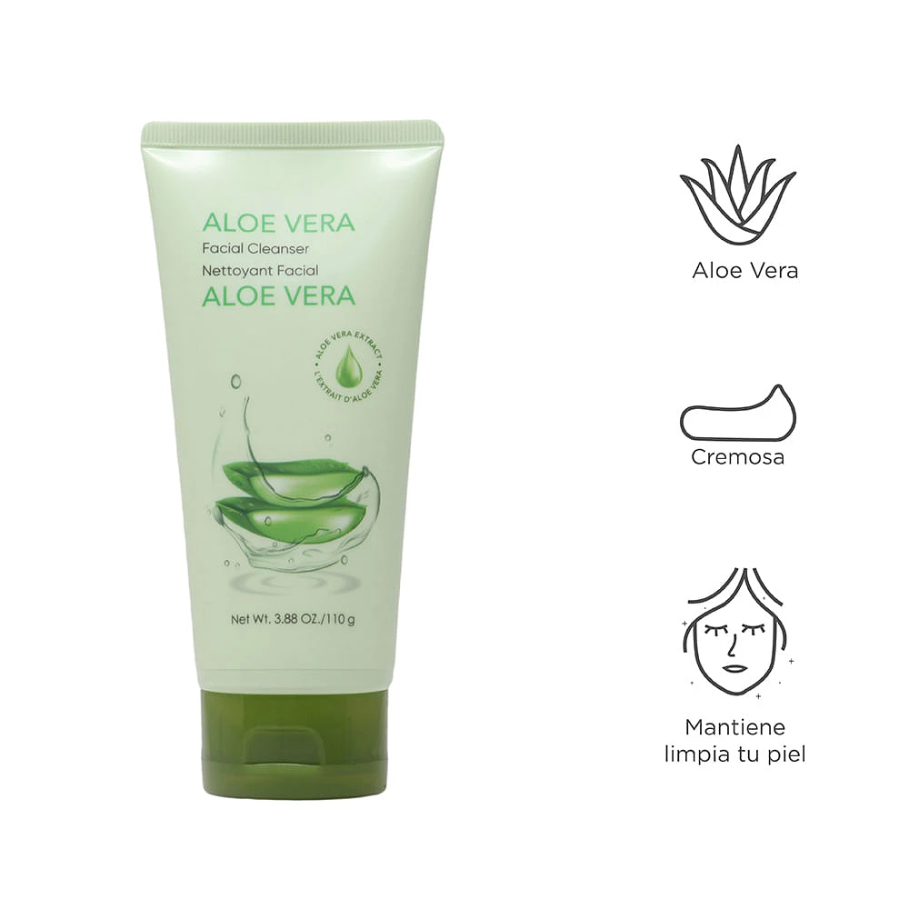 Limpiador Facial 110 gr Aloe Vera