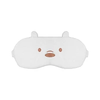 Antifaz Para Dormir We Bare Bears Polar Felpa Blanco 20.5x10 cm