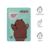 Mascarilla Facial Hidratante We Bare Bears Pardo 25 ml Aloe