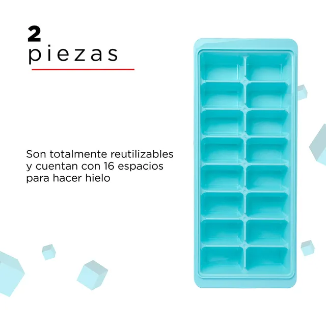 Set de moldes para hielo –