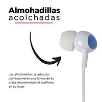 Audífonos De Cable Mod SE383 Blanco