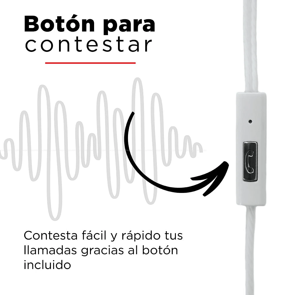 Audífonos De Cable Mod SE383 Blanco