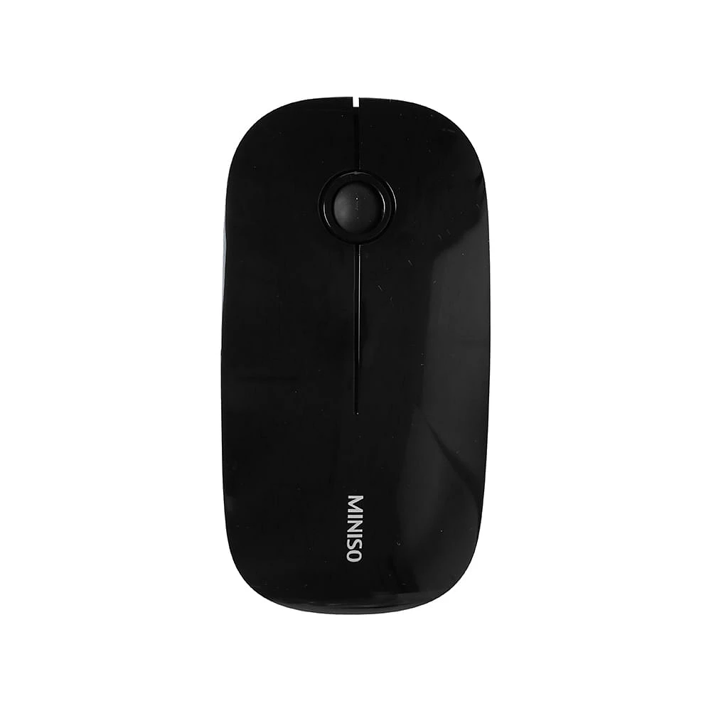 Mouse Inalámbrico Ultra Fino Negro