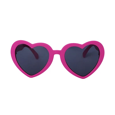 Lentes Para Niños Corazón Sintético Rosa