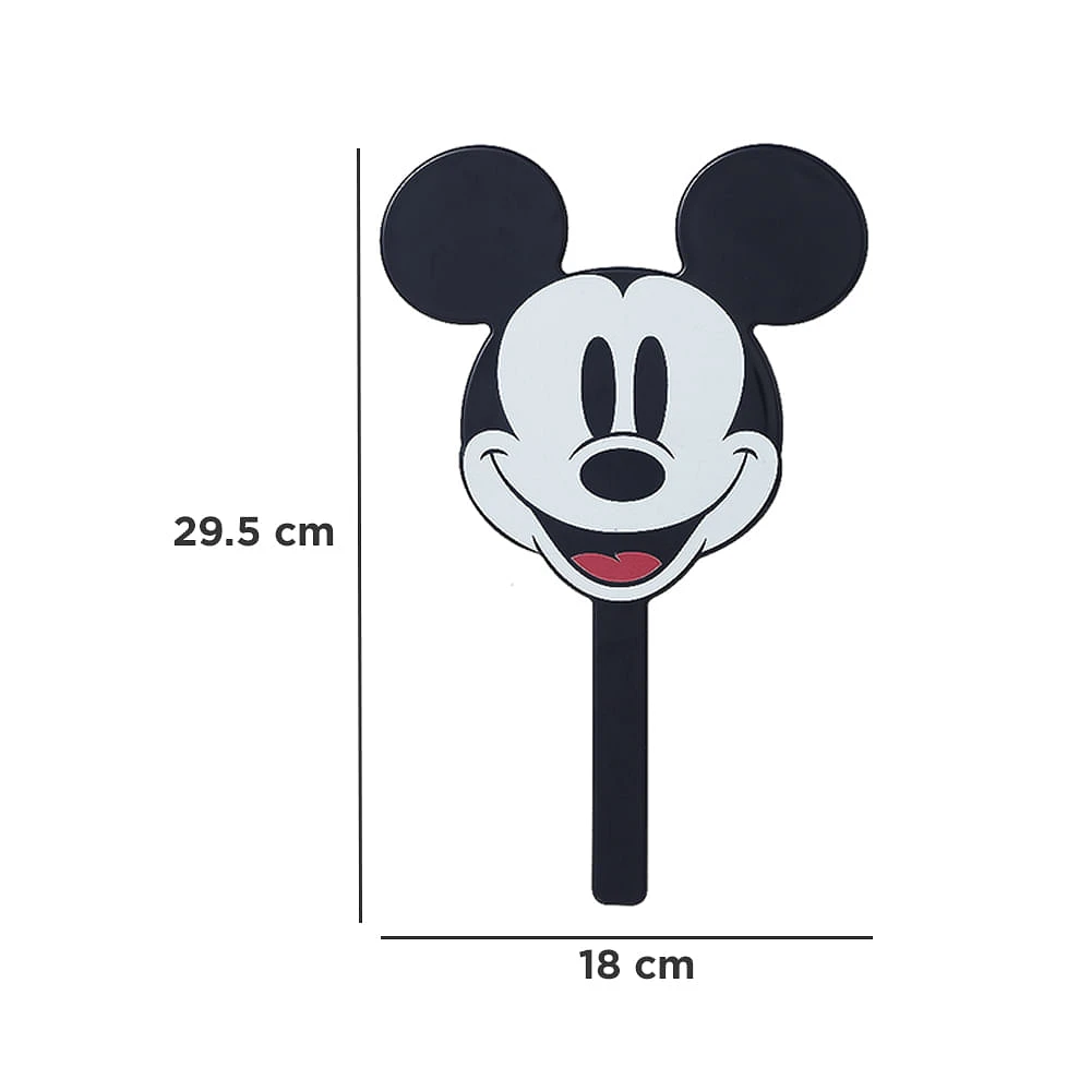 Espejo De Mano Disney Mickey Mouse Plástico Azul Marino 29.5x18 cm
