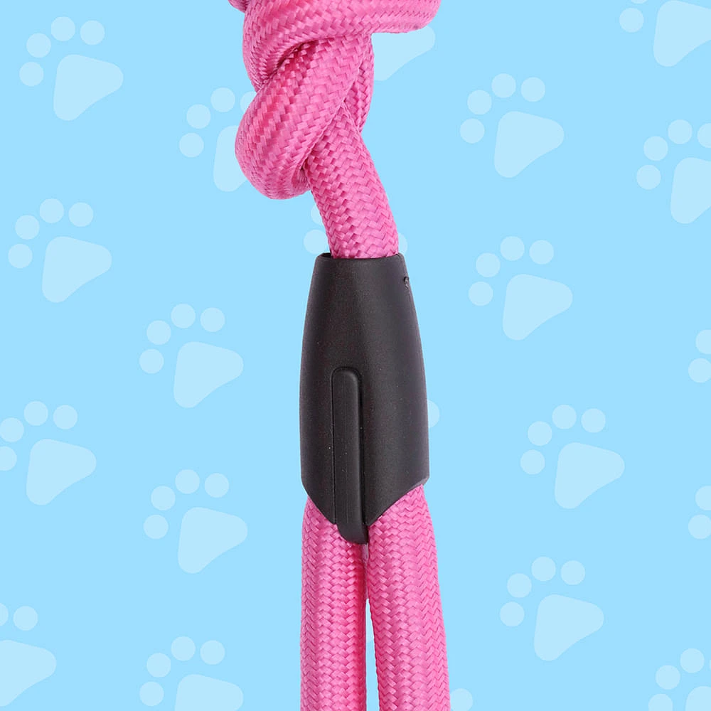 Correa Para Perro 100% Poliéster Rosa 1.5 m