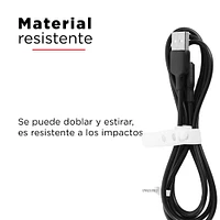 Set Cables De Carga USB A Tipo C Negros 1 m 2 Piezas