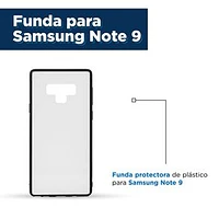 Funda Para Samsung Note 9 Blanca 16.5x8 cm