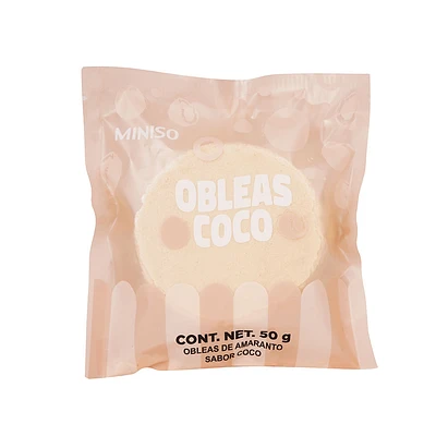 Snack Obleas 50 g Coco