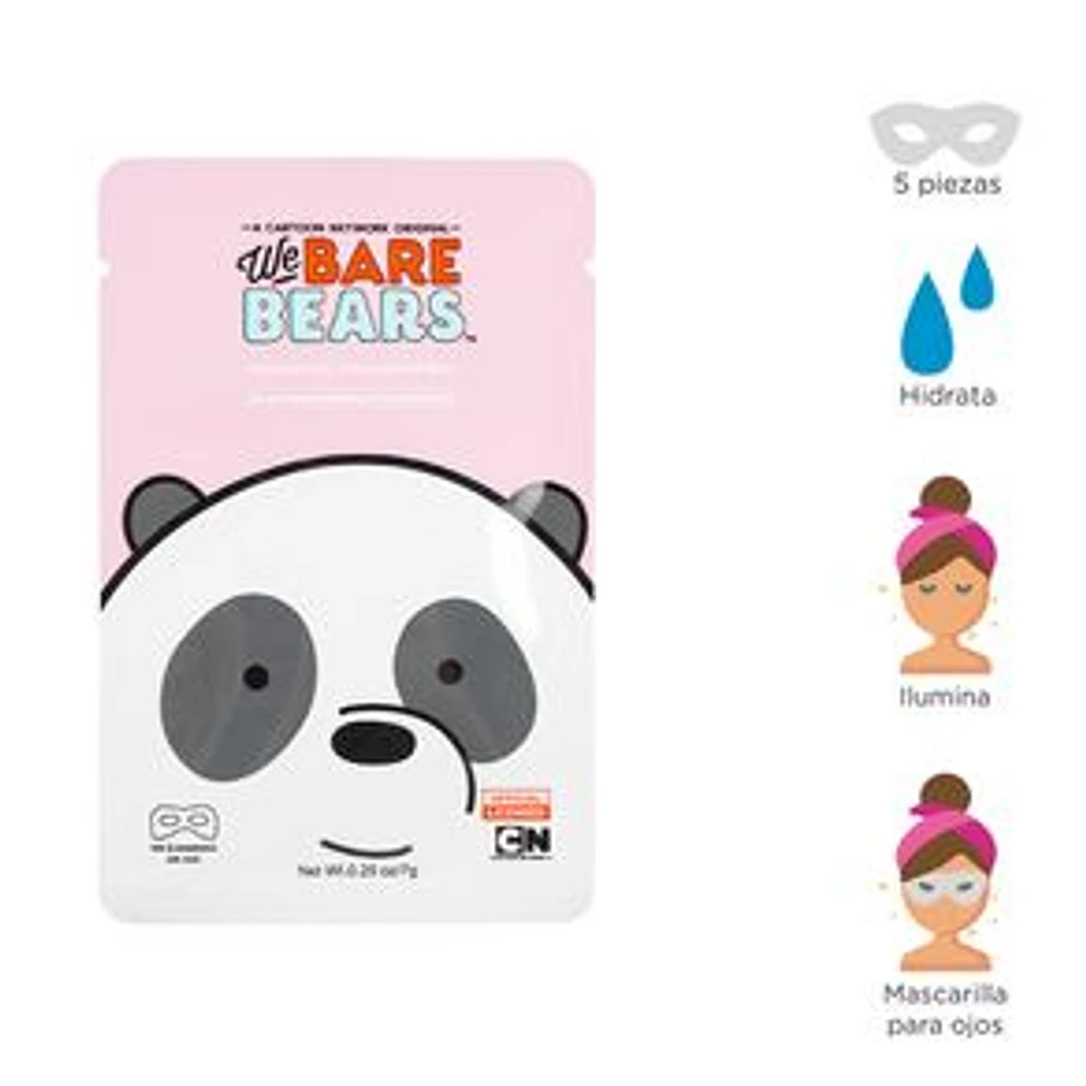 Mascarilla Para Ojos We Bare Bears Hidratante Y Brillante