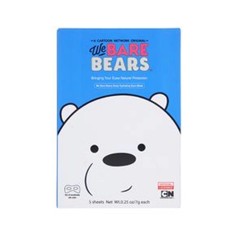 Paquete Mascarilla Para Ojos We Bare Bears Hidratación Profunda 5 Piezas