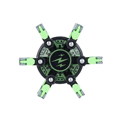 Spinner Transformable Plástico Verde 13.5 cm