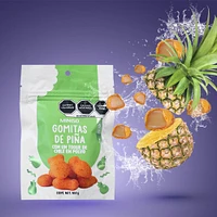 Gomitas De Piña  Con Un Toque De chile En Polvo 100 gr