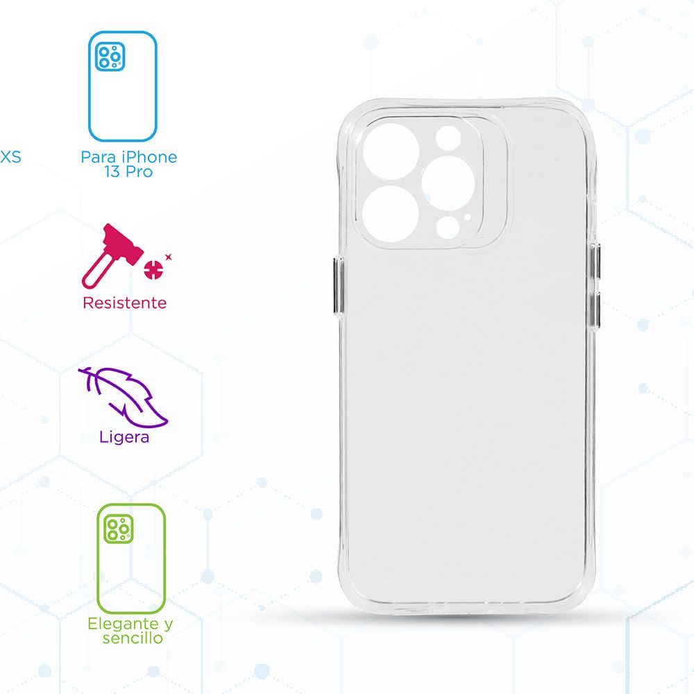 BOSS - Funda para iPhone 13 Pro forrada de piel con logo de la marca a rayas