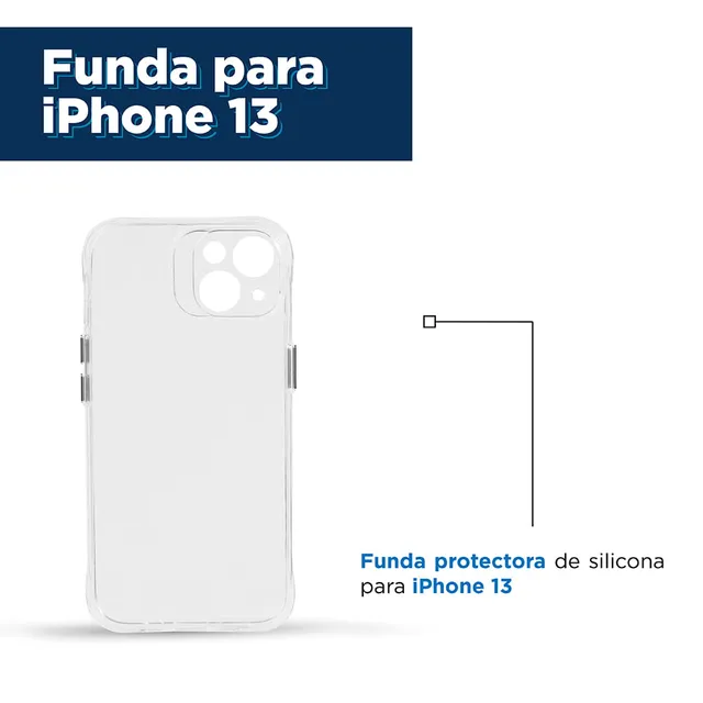 Funda De Camara Mobo Premium Transparente iPhone 12 Mini/11 - Mobo