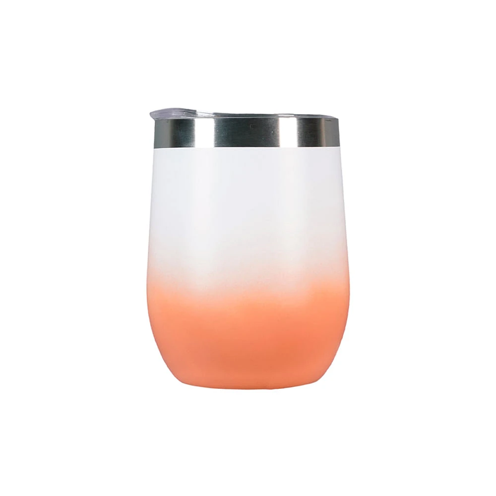 Vaso Térmico Degradado Acero Inoxidable  Naranja 343 ml