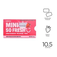 Chicles Miniso Fresh De Fresas