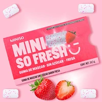 Chicles Miniso Fresh De Fresas