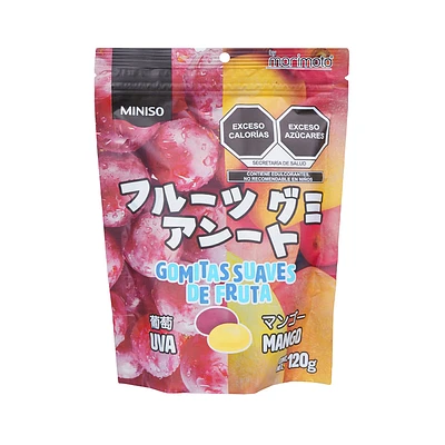 Gomitas De Uva Y Mango 120 g