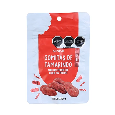Gomitas Sabor Tamarindo Con Un Toque De Chile En Polvo 100 gr