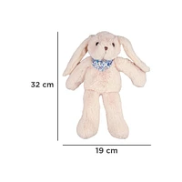 Peluche Miniso Conejo Felpa Beige 19x32 cm