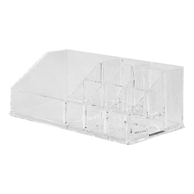 Organizador Para Cosméticos Multifuncional Transparente 17.5x9.5x6.1 cm