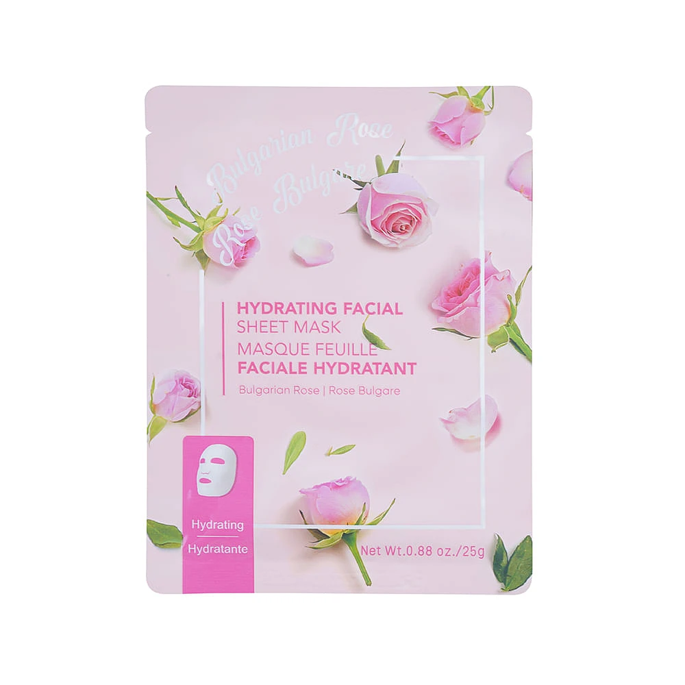 Mascarilla Facial Hidratante 25 ml Rosa Búlgara