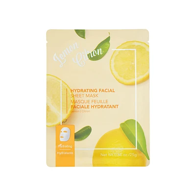 Mascarilla Facial Hidratante 25 ml Limón