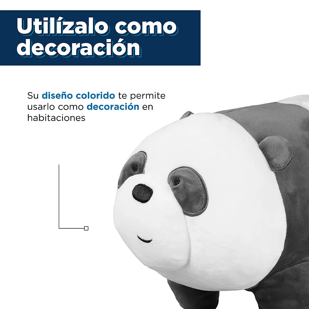 Peluche We Bare Bears Panda Felpa 35.8 cm