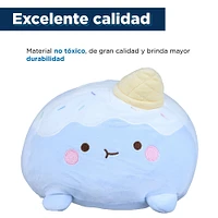 Peluche Miniso Helado Azul 30x23x22 cm