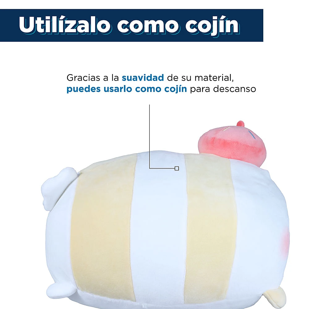 Peluche Miniso Malvavisco 30x23x22 cm