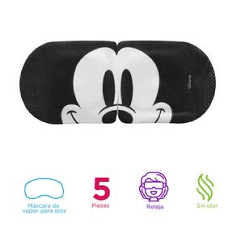 Paquete Mascarillas De Vapor Para Ojos Disney Mickey Mouse 5 Piezas