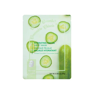 Mascarilla Facial Hidratante 25 ml Pepino