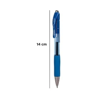 Pluma De Gel Retráctil Secado Rápido Punta 0.7mm Azul