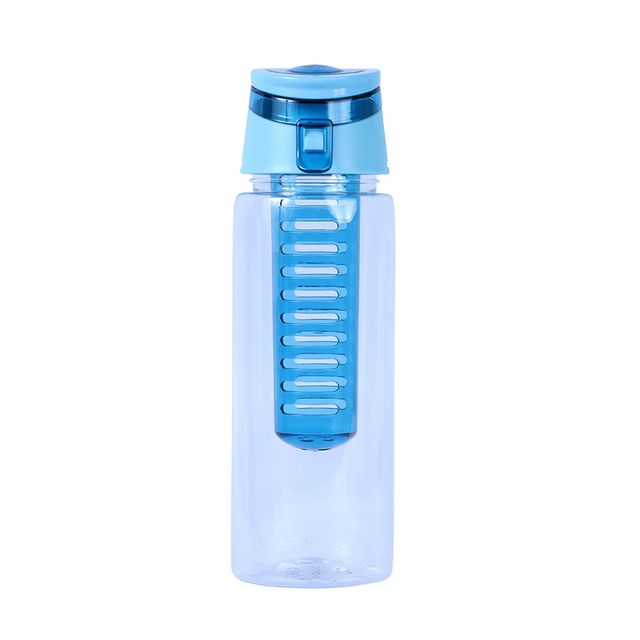 Miniso Botella Plegable Silicon Azul 470 ml