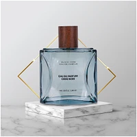 Perfume Black Code Para Hombre 100 ml Bergamota, violetas, gálbano.